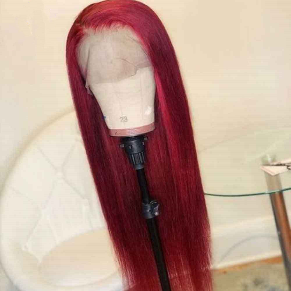 Red Lace Front Wig