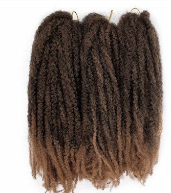 Faded Black Braid Hair Wig