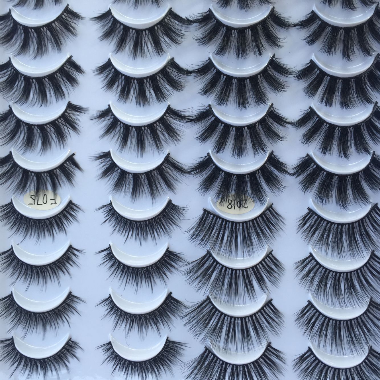 20 Pairs Of Three-dimensional Multi-layer Mixed Eyelashes