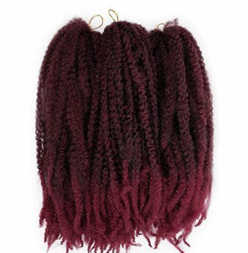 Faded Black Braid Hair Wig