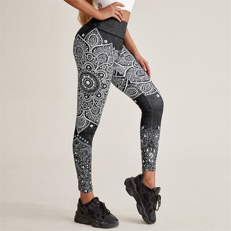 Running Workout Elastic yoga Leggings