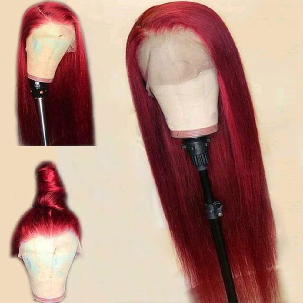 Red Lace Front Wig