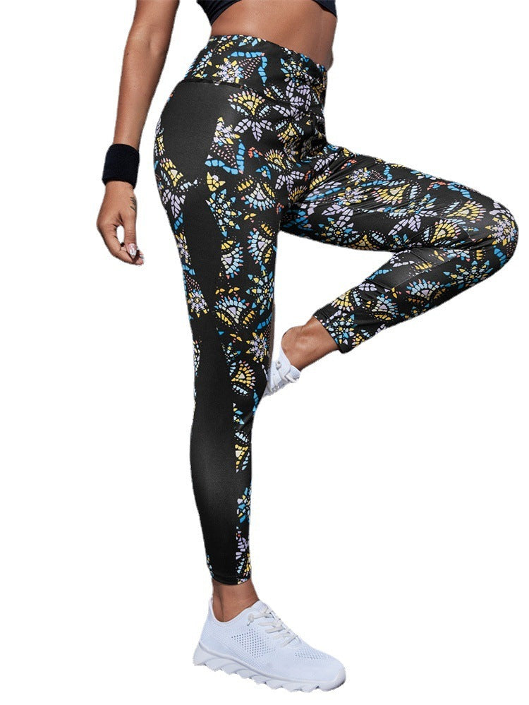 Running Workout Elastic yoga Leggings
