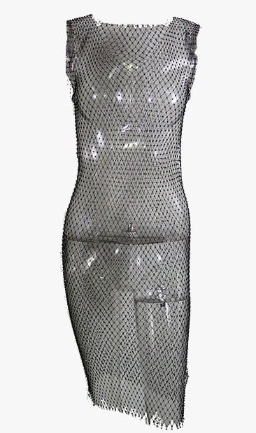 Crystal Diamond Beach Dress