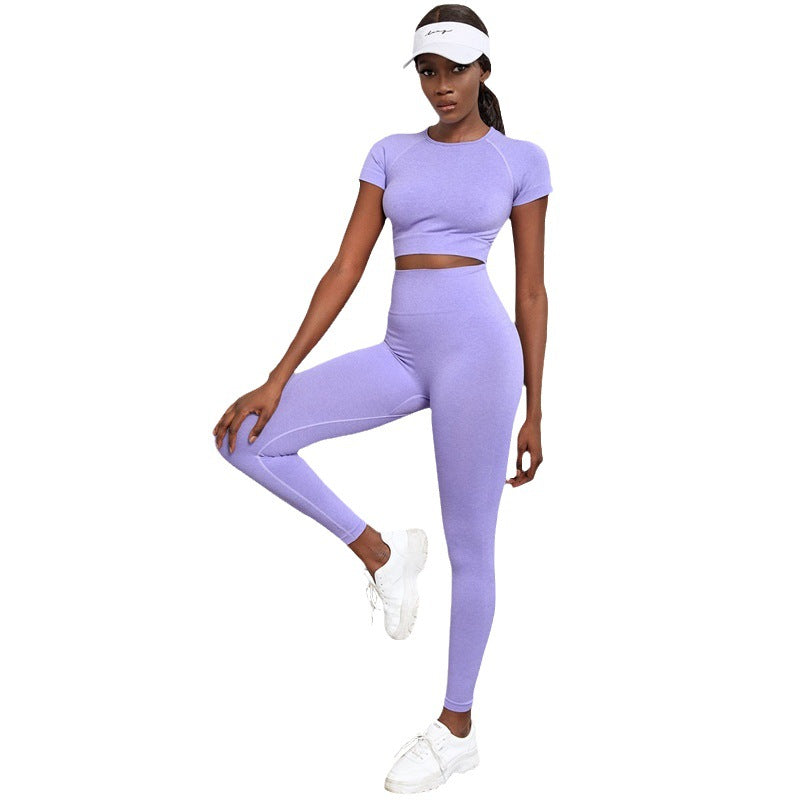 High Waist Hip Lift Yoga Pants Suit