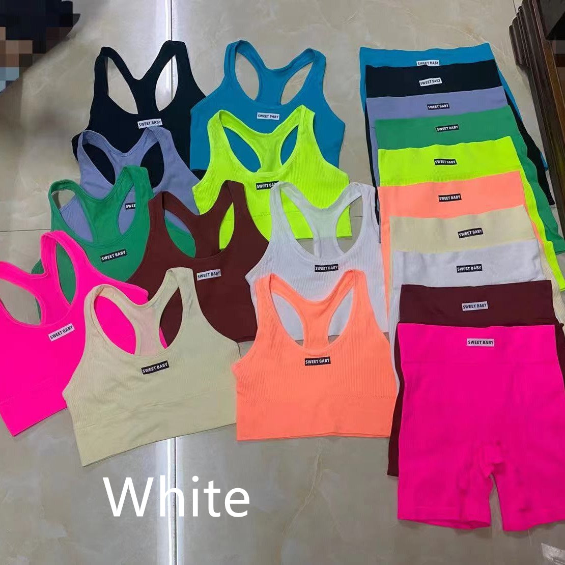 Sports Yoga Suit with Shorts